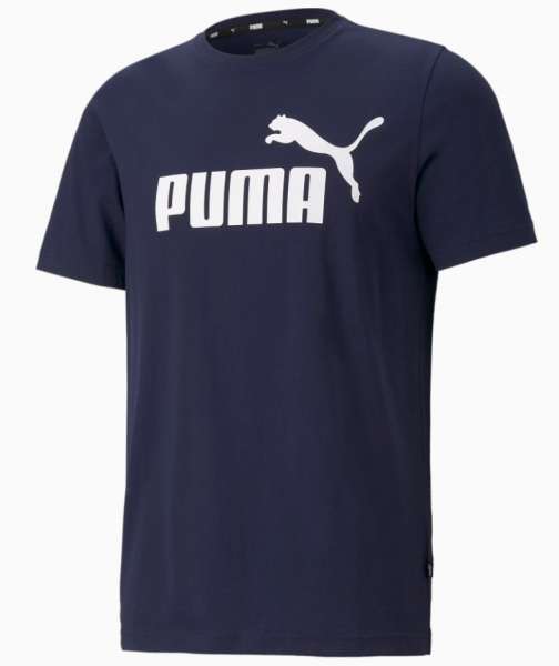 Puma ESS Logo Tee Men peacoat