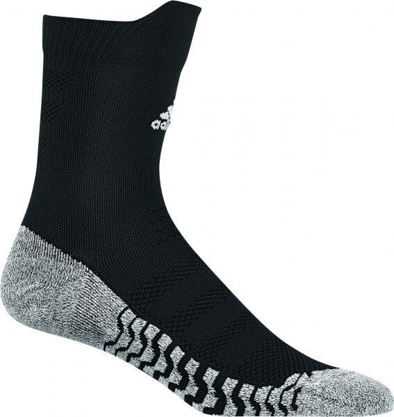 adidas Traxion Crew Sock ultralight - schwarz/weiß