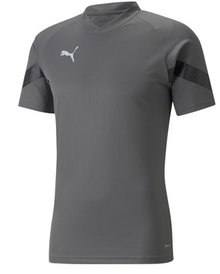 Puma teamFINAL Training Jersey - Smoked Pearl-Puma Black-Puma Silver