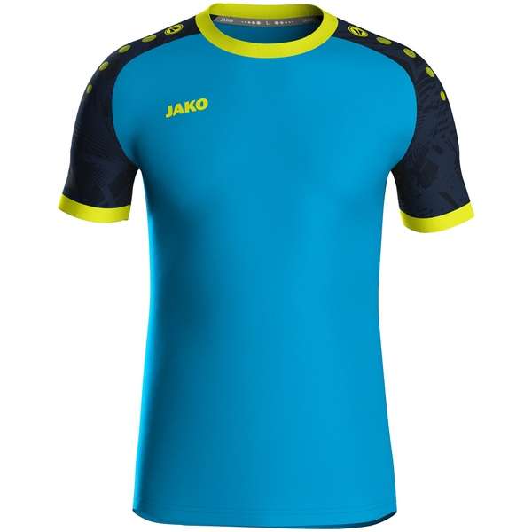 Jako Trikot Iconic KA - blau/marine/neongelb