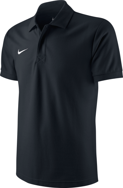 Nike Core Polo kids - schwarz