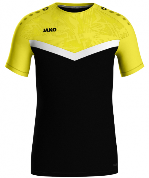 Jako Trainingsshirt Iconic - schwarz/ gelb