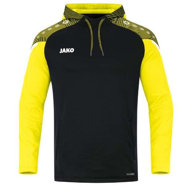 Jako Kapuzensweat Performance - schwarz/soft yellow