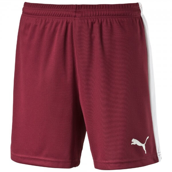 Puma Pitch Short mit Innenslip Kinder - dunkelrot