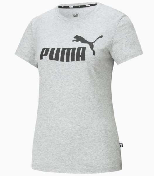 Puma ESS Logo Tee Women light grey