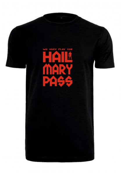 Hailmarypass - T-Shirt Round Neck schwarz