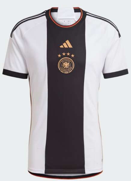 Adidas DFB Heimjersey Kids - weiß/schwarz