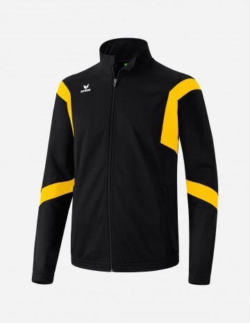 Erima classic Team Trainingsjacke Kinder - schwarz/gelb