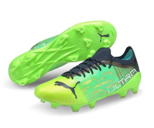 Puma Ultra 1.3 FG/AG green glare/elektro aqua-spellbound