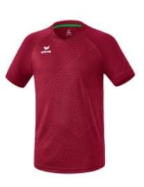 Erima Madrid Jersey shortsleeve - bordeaux