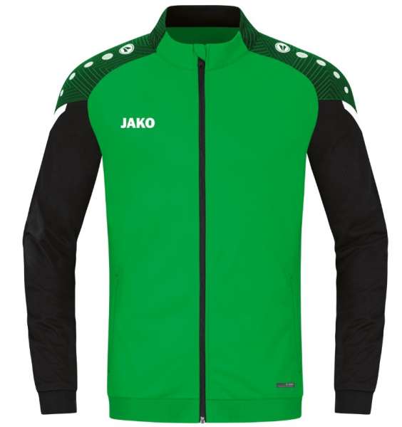 Jako Polyesterjacke Performance - soft green/schwarz