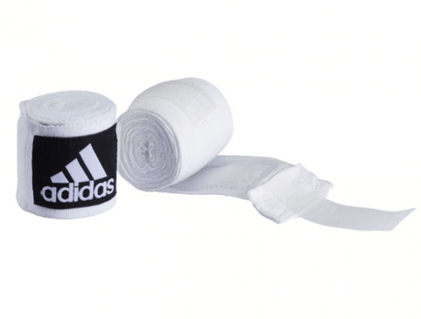 adidas Boxing Baumwollbandagen - weiß
