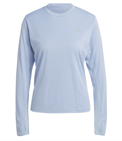 Adidas Run It Longsleeve Damen - Hellblau