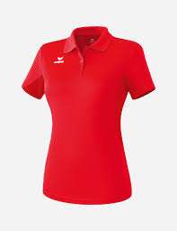 erima Damen Funktions Polo Shirt - rot