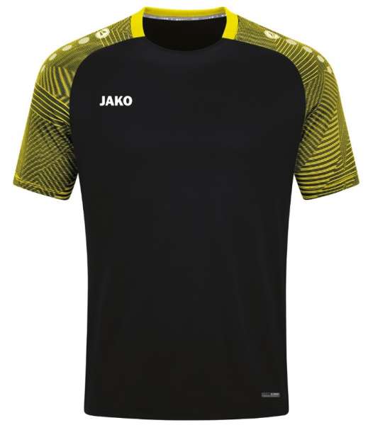 Jako T-Shirt Performance - schwarz/soft yellow