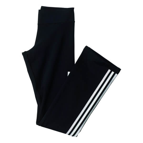 adidas woven 3S Pant lang - schwarz