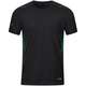 Jako T-Shirt Challenge - schwarz meliert/sportgrün
