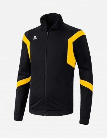 Erima Classic Team Polyesterjacke - schwarz/gelb