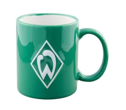SV Werder Bremen Tasse Raute grün