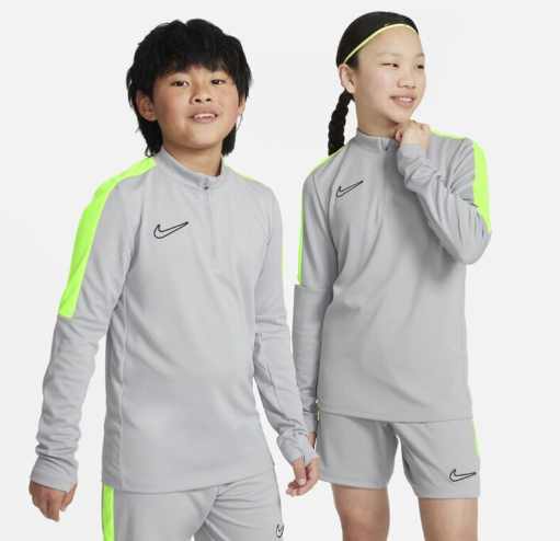 Nike Dri-FIT Academy23 Kinder - Grau/Neongelb