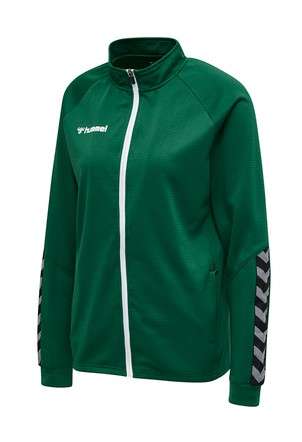 Hummel AUTHENTIC WOMEN POLY ZIP JACKET grün