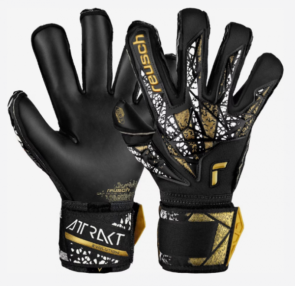 reusch Torwarthandschuh Attrakt Gold X Evolution Cut Finger Support