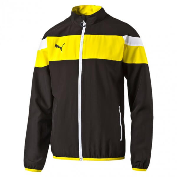 Puma Spirit II Woven Jacket - schwarz/gelb