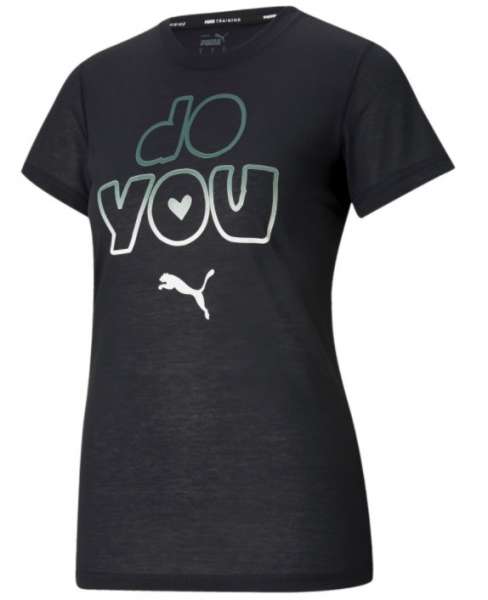 Puma Performance Slogan SS T-Shirt Damen