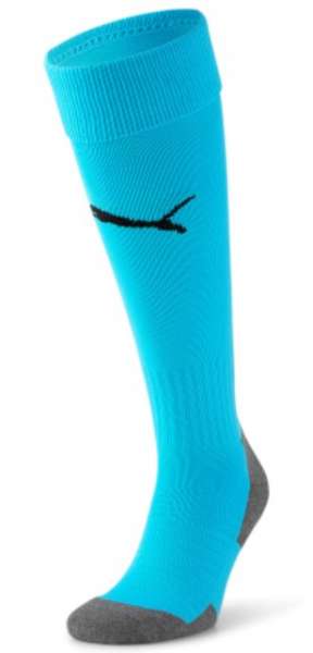 Puma teamLIGA Socks Core - blue atoll/black