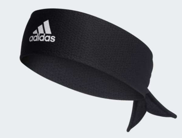 Adidas Tennis Stirnband schwarz