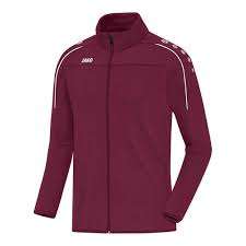 Jako Polyesterjacke Classico Erwachsene - maroon