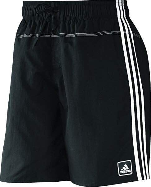 adidas 3SA Badeshort - schwarz