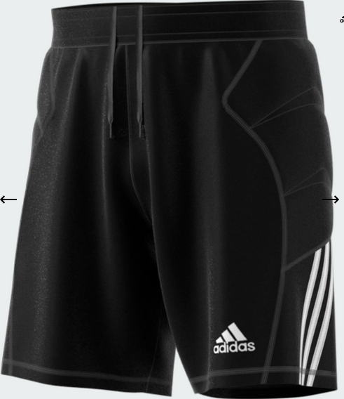 adidas Tierro Goalkeeper Short - schwarz