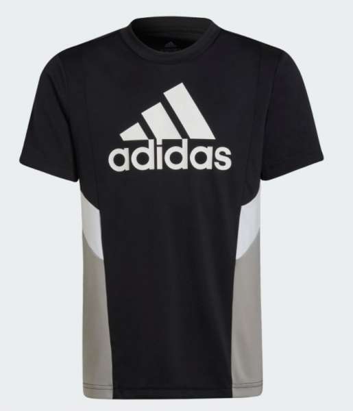 Adidas B CB T D2M Kids T-Shirt schwarz/grau/weiß
