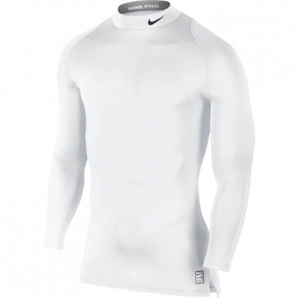 Nike Techfit Shirt langarm - weiß