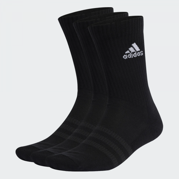 adidas Socken mit Logo 3er Pack - schwarz