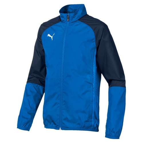 Puma CUP Sideline Woven Jacket Core KIDS- blau