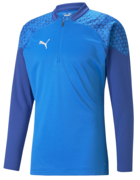 Puma teamCUP Training 1/4 Zip Top blau