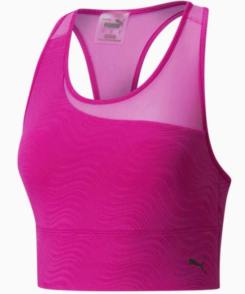 Puma MID Impact Flawless Bra - deep orchid