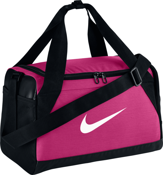 Nike Brasilia (Extra-Small) Duffel Bag - pink