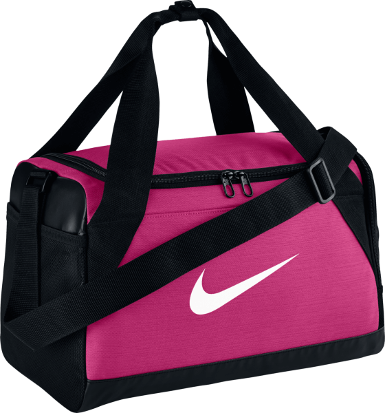 Pink black duffle bag hotsell