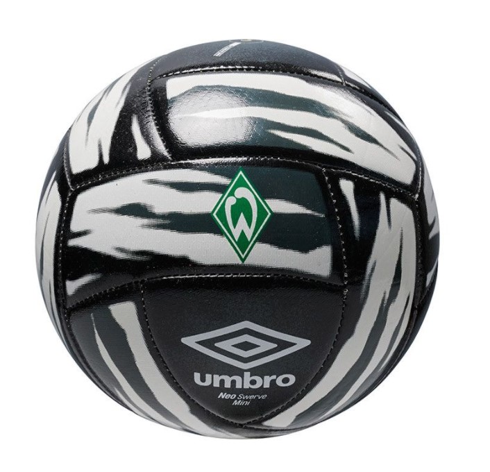 Umbro SV Werder Bremen Fußball Neo Swerve Gr.5 SVW Fan Ball Trainingsball 