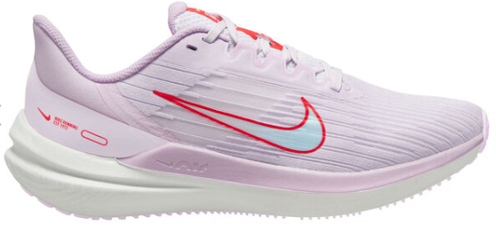 Nike Air Winflo 9 Neutralschuh - Rosa, Weiß