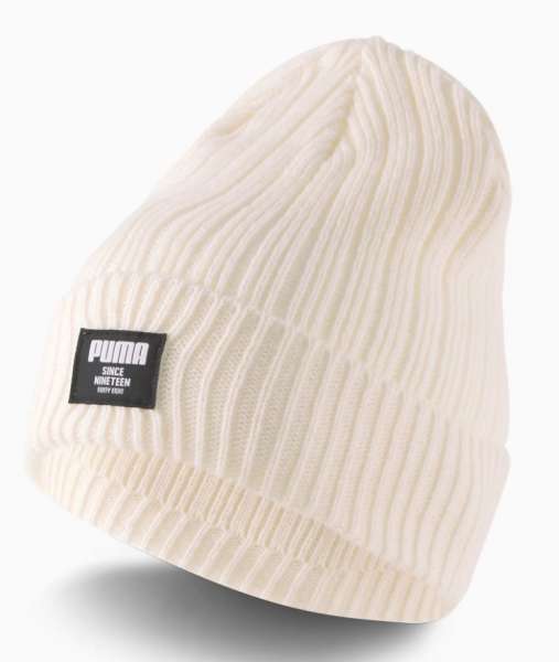 Puma Ribbed Classic Beanie beige