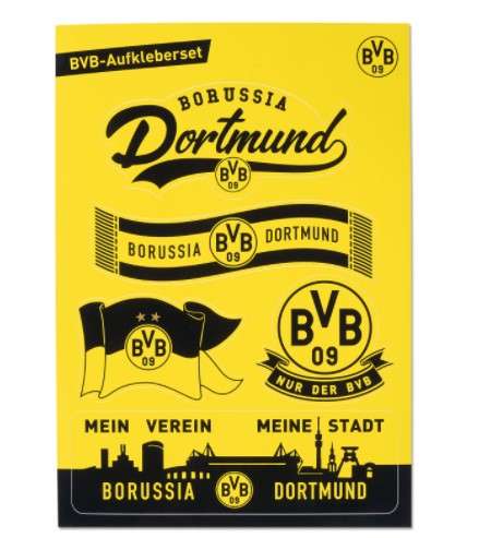 BVB Aufkleberkarte &quot;Borussia&quot;