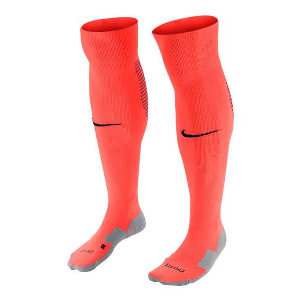 Nike Unisex Team MatchFit Over-the-Calf Football Sock - neonorange