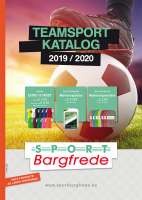 Sport Bargfrede Teamsport Katalog 2019/2020 Sport Bargfrede Teamsport Katalog 2019/2020