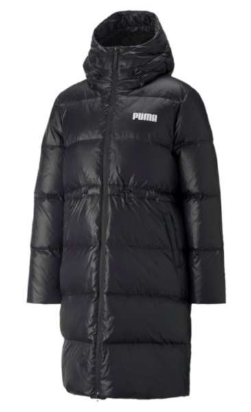 Puma Adjustable Down Coat black