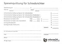 referee24 Schiri-Quittungsblock referee24 Schiri-Quittungsblock