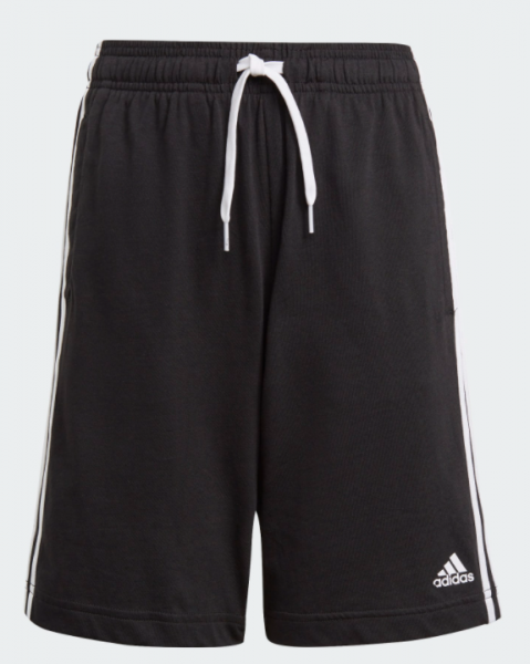 adidas 3 Streifen Short - schwarz/weiß